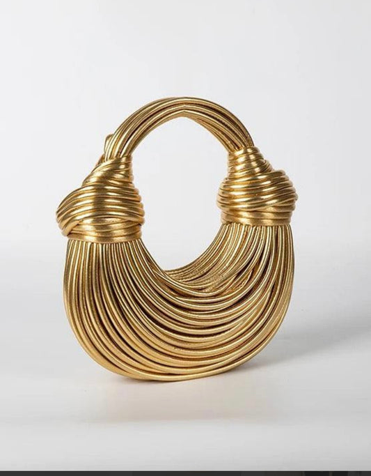 Spiral Leather Bag