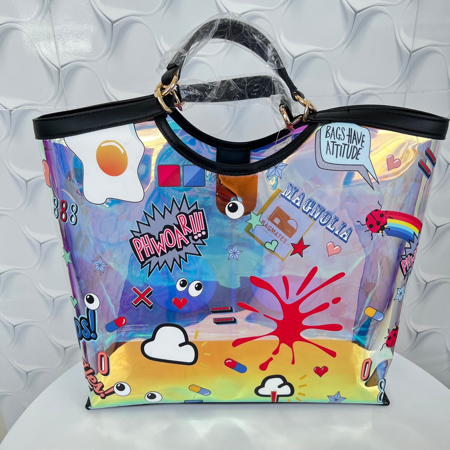 Funky Holographic Totebag