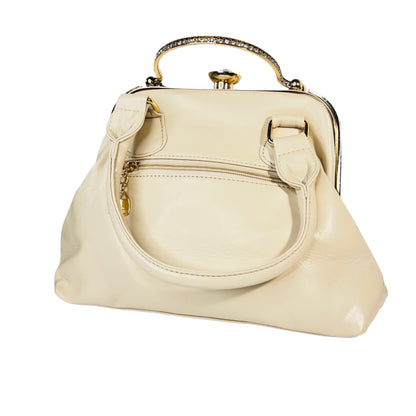 Ladies stone work Purse bag with stone handle