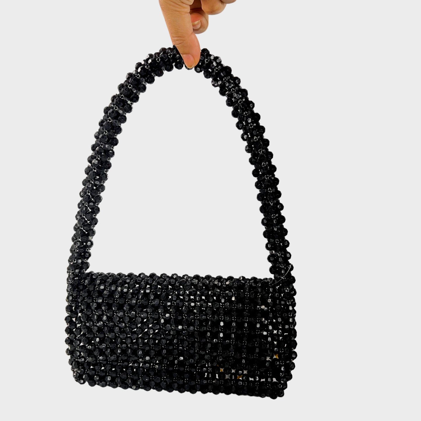 BAGMATES Plain Beads bag