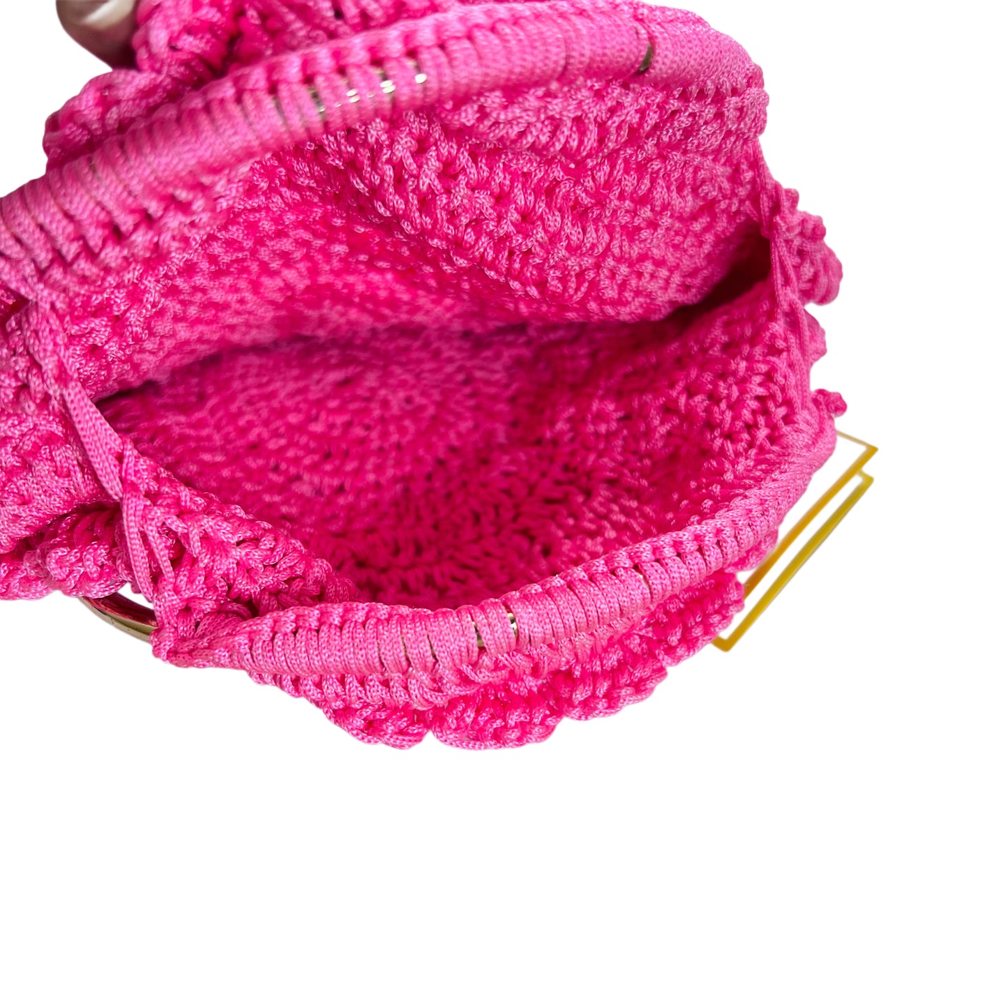 Flower woolen bag