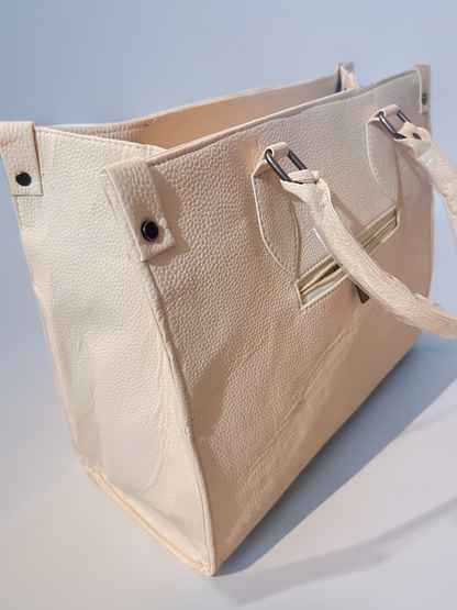 White Tote bag