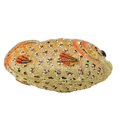 Crystal clutch - fish