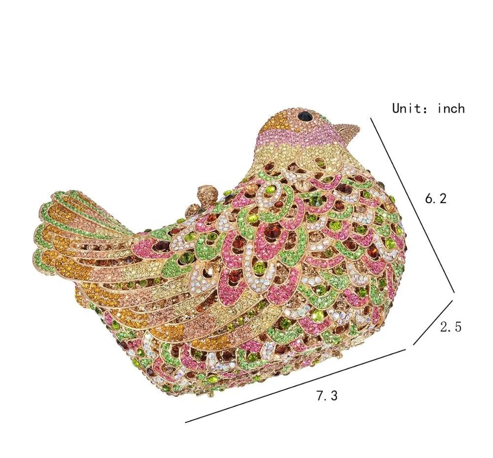 Crystal Clutch - bird