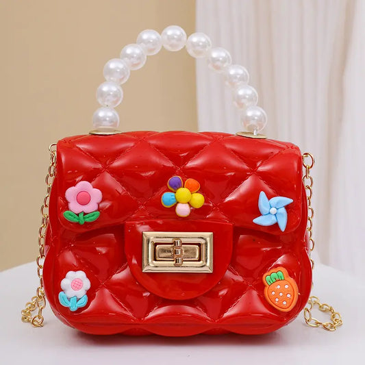 Kids teddy silicon bag