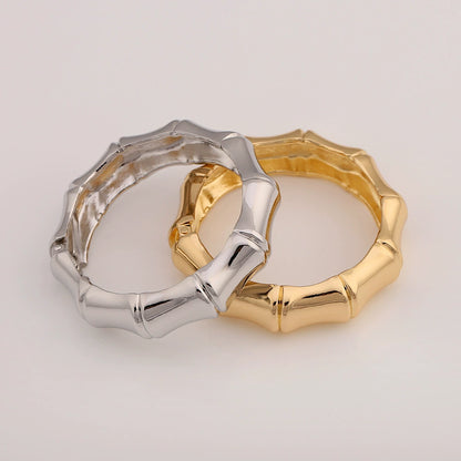 Chic Enamel Hinge Bangle Bracelets - Colorful Collection