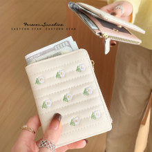 Chic Floral Quilted Mini Wallet | Multiple Colors