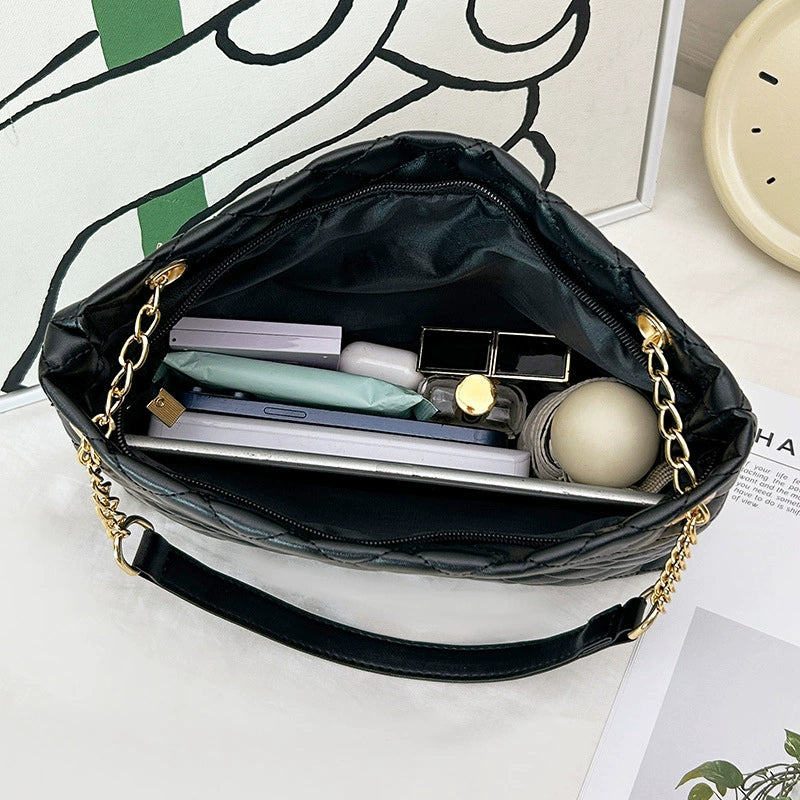 Colorful Geometric Cube Patchwork Shoulder Bag & Coin Purse